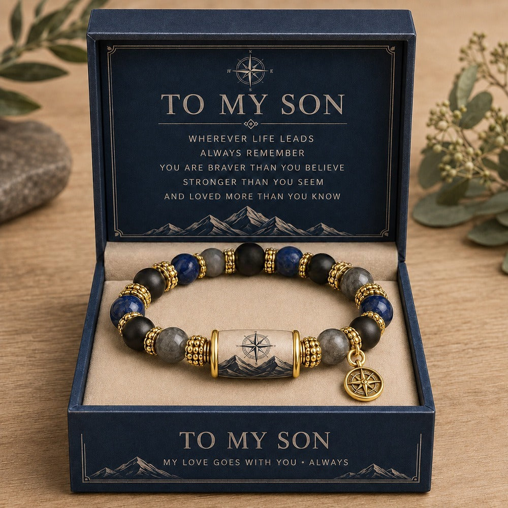 Father to Son Bracelet Gift Set | Forever in My Heart