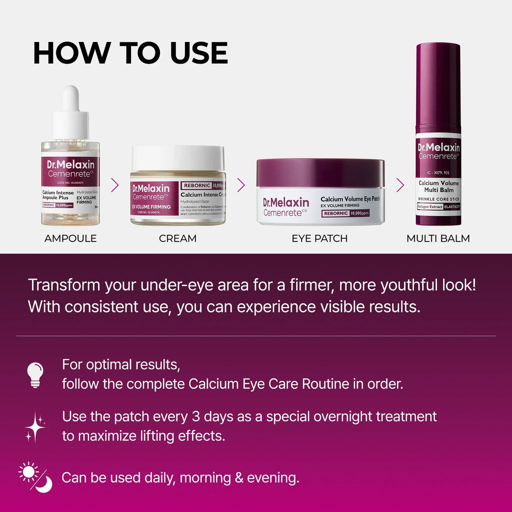 Calcium Eyecare Routine Set
