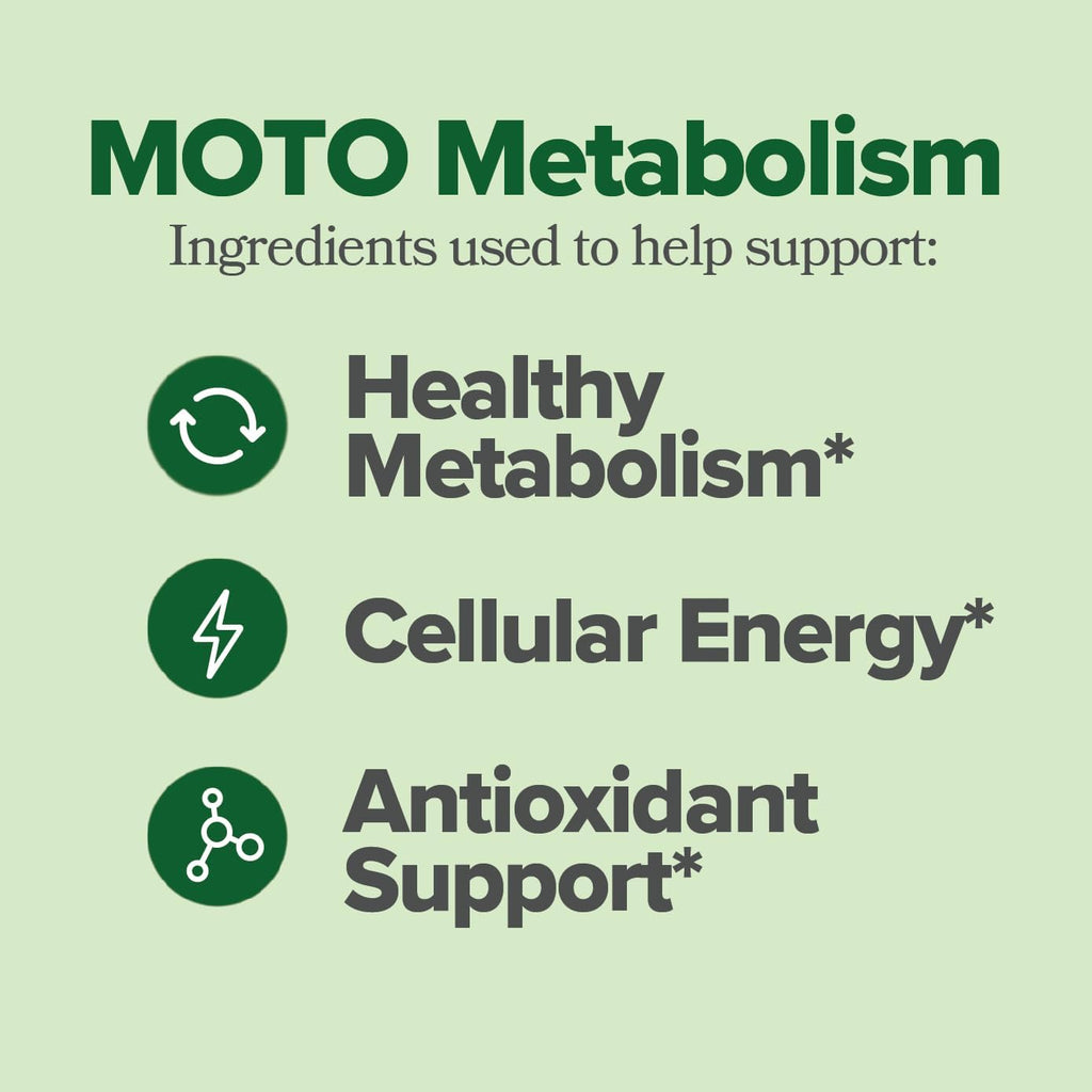 Women's Metabolism Support - Energy, Curb Cravings, Healthy Metabolism - Vegan Capsules, 30 Servings