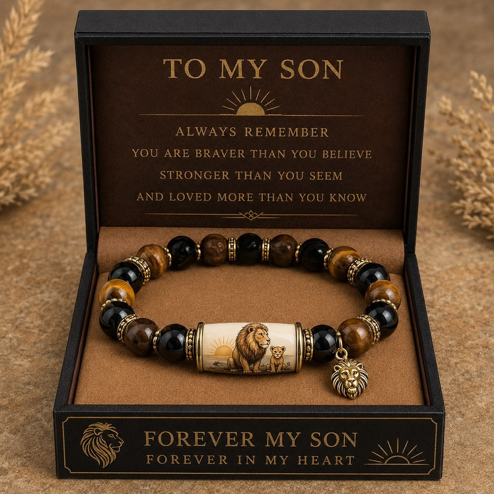 Father to Son Bracelet Gift Set | Forever in My Heart